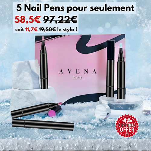 5 Nail Pens Offre Soldes d’Hiver